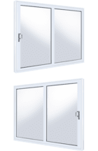 2 Panel Upvc Sliding Patio Doors